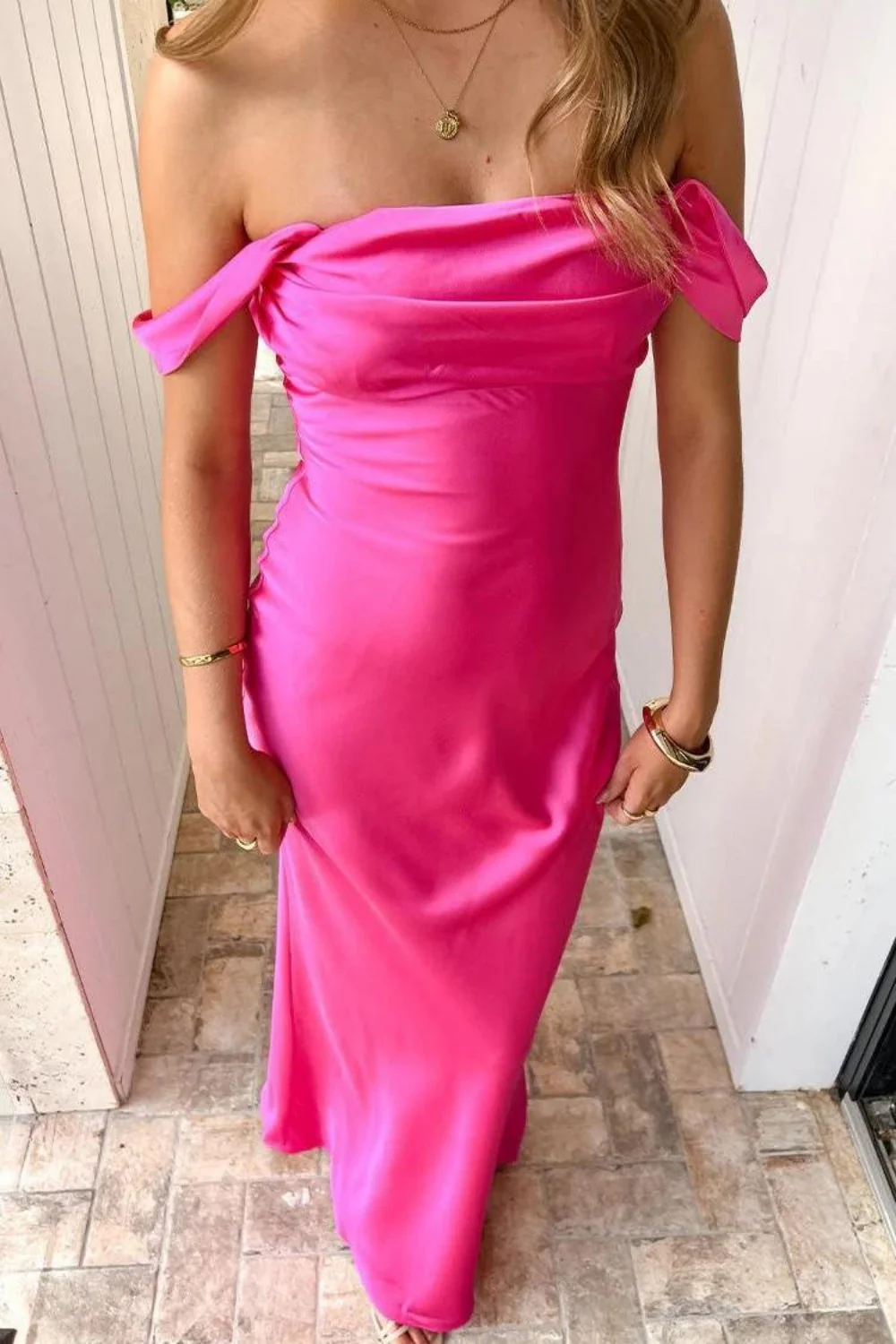 Trendy Sheath Off the Shoulder Lilac Prom Dress with Ruched - Image 28